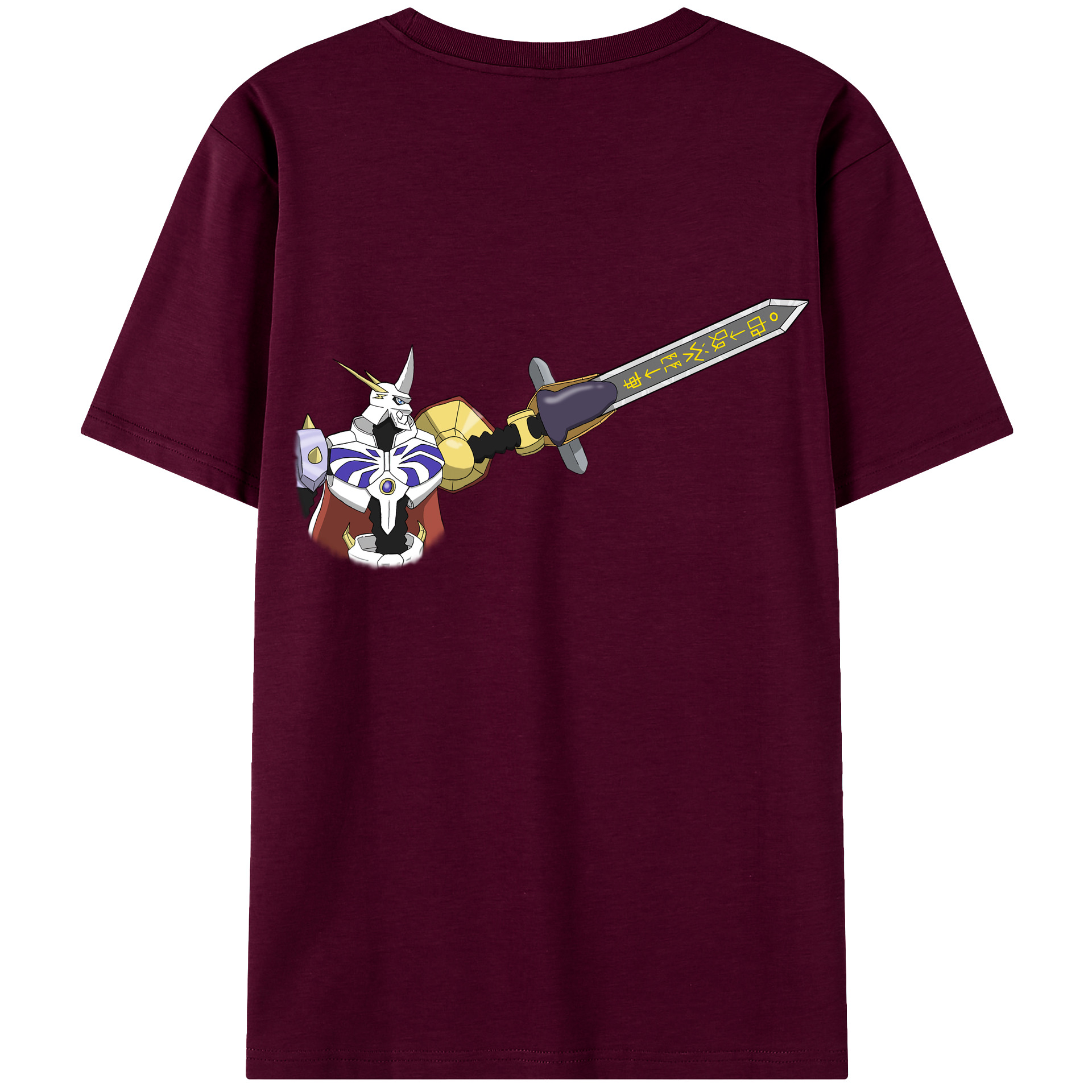 （画像用） Digimon デジタルモンスター/デジモン レディース半袖Tシャツ(バックプリント)
